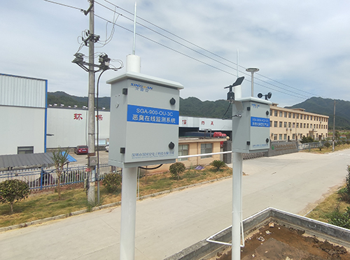 厂界园区臭气检测仪系统应用案例